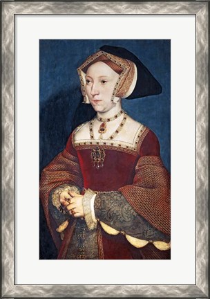 Framed Jane Seymour, 1536 Print