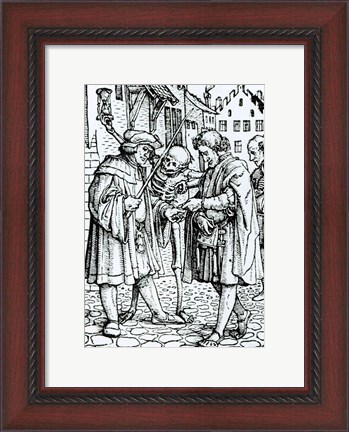Framed Death and the Barrister Print