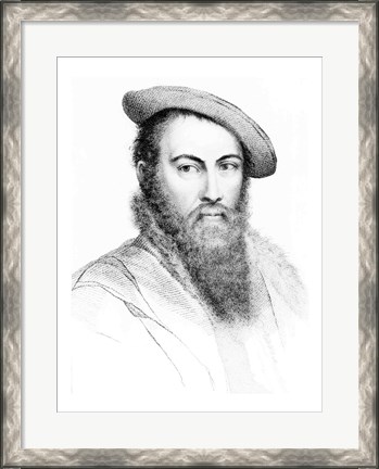 Framed Sir Thomas Wyatt Print