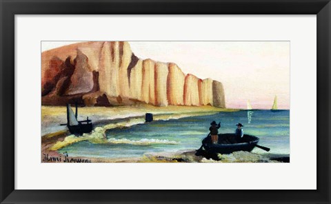 Framed Cliffs, c.1897 Print