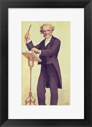 Framed Giuseppe Verdi Print