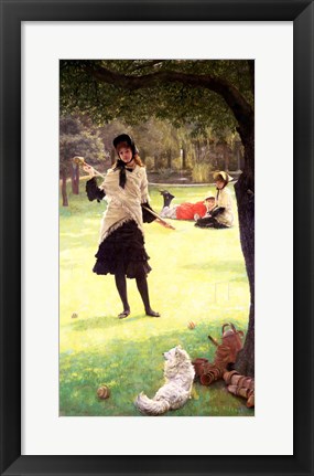 Framed Croquet Print