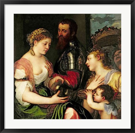 Framed Allegory of Married Life Print