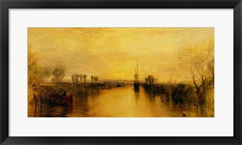 Framed Chichester Canal, c.1829 Print