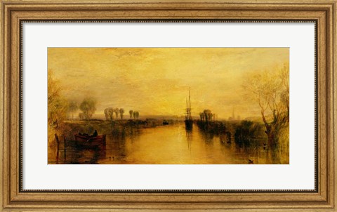 Framed Chichester Canal, c.1829 Print