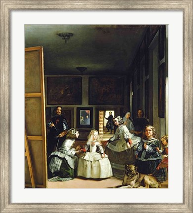 Framed Las Meninas Print