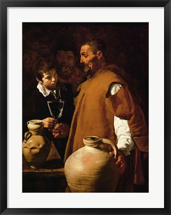 Framed Waterseller of Seville, c.1620 Print