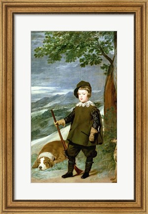 Framed Prince Balthasar Carlos Print