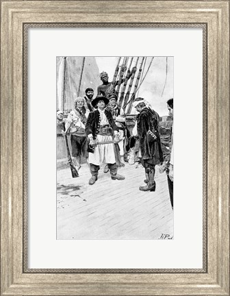 Framed Captain Tongrelow Took the Biggest Print