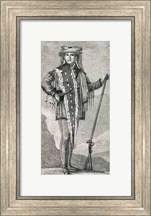 Framed Portrait of Meriwether Lewis Print