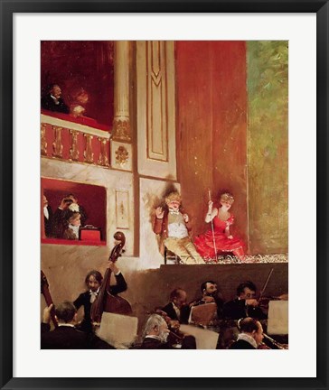 Framed Revue at the Theatre des Varietes Print