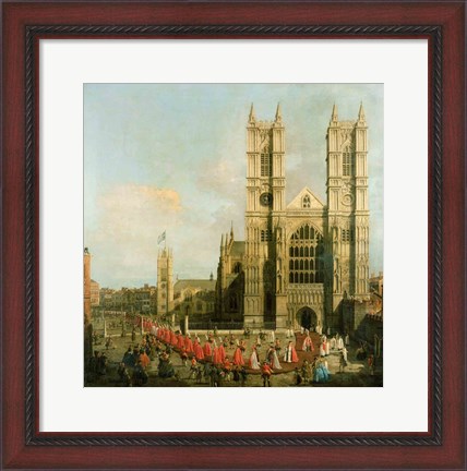 Framed Procession of the Knights of the Bath Print
