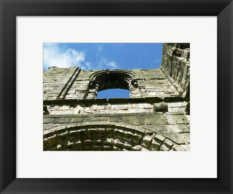 Framed Old Cathedral Ruins Print