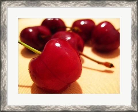 Framed Cherries Print
