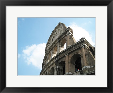 Framed Broken Wall of the Colosseum Print