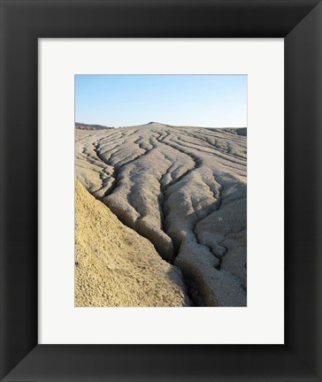 Framed Cracked Earth Surface Print