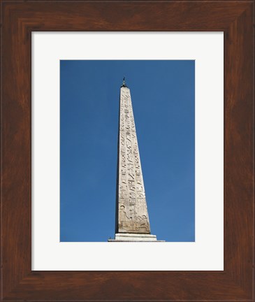 Framed Rome Ramses II Obelisk Print