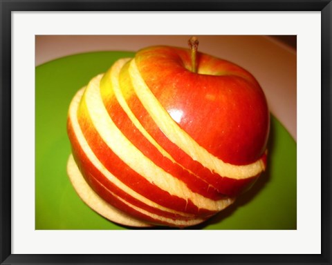 Framed Sliced Apple Print