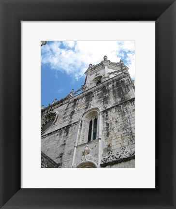 Framed Tower in Lisbon Print