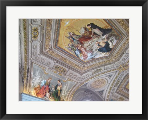 Framed Vatican Painted Ceiling Print