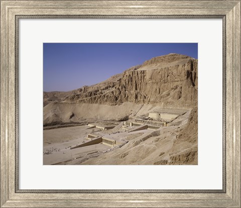 Framed Temple of Hatshepsut Deir El Bahri Thebes Egypt Print
