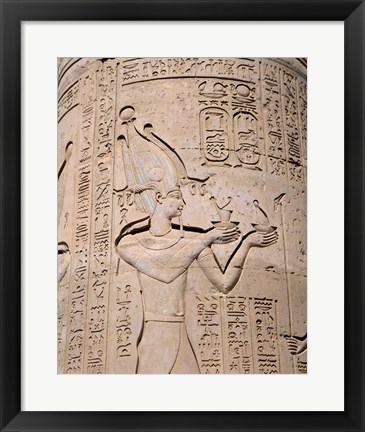 Framed Kom Ombo Temple, Kom Ombo, Egypt Print