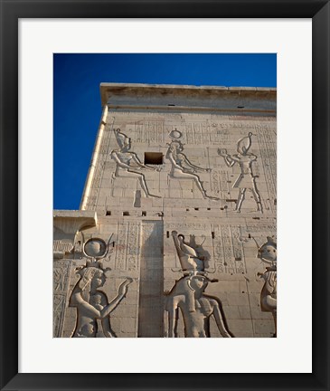 Framed Philae Temple, Aswan, Egypt Print
