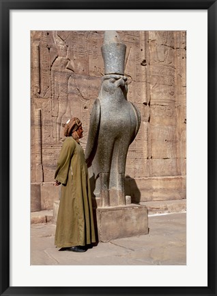 Framed Temple of Horus Edfu Egypt Print