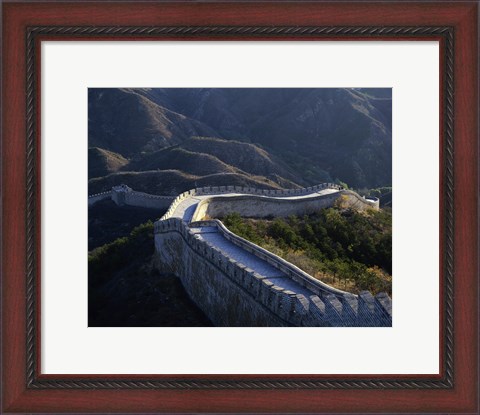Framed Great Wall of China Print