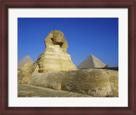 Framed Great Sphinx, Giza, Egypt Print