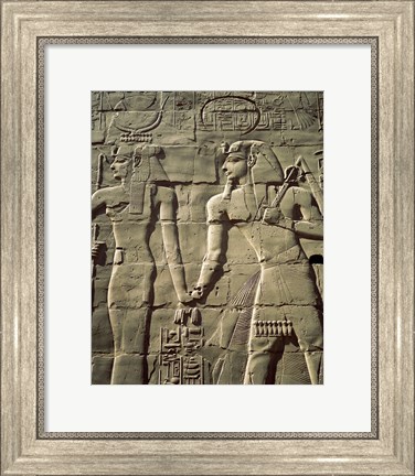 Framed Temples of Karnak, Luxor, Egypt Print