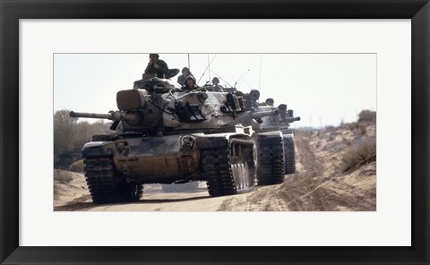 Framed Tank Print