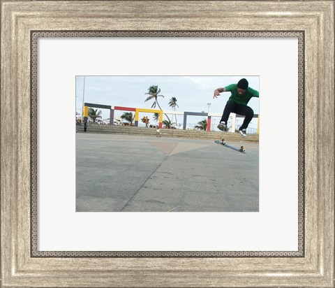 Framed Skate Jump Print