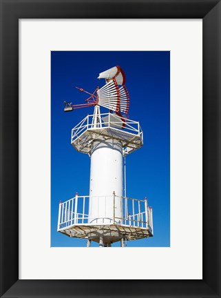 Framed American Windmill, Lubbock, Texas, USA Print
