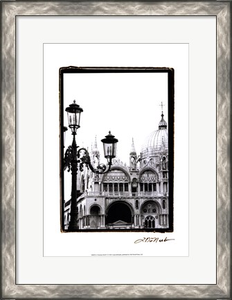 Framed Venetian Stroll V Print