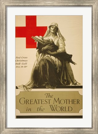 Framed Greatest Mother in the World Print