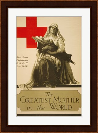 Framed Greatest Mother in the World Print