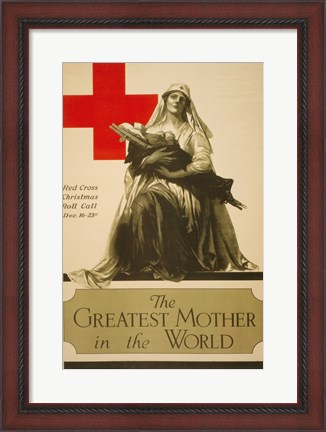Framed Greatest Mother in the World Print