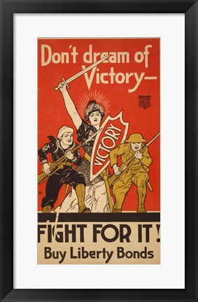 Don't Dream of Victory - Fight For It! Advertisement by Unknown at ...