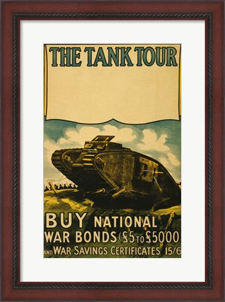 Framed Tank Tour Print