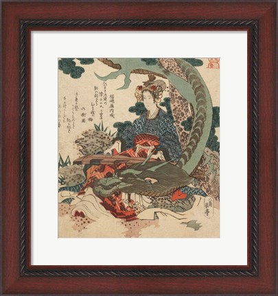 Framed Dragon Lady Print