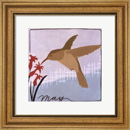 Framed Avian May Print