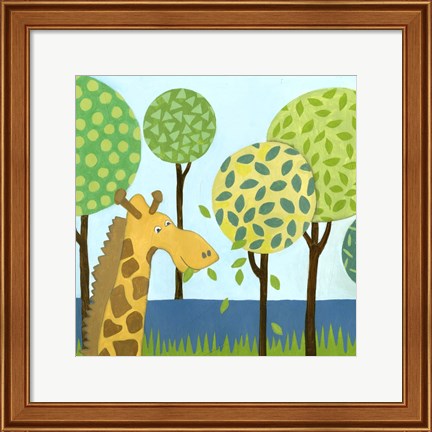 Framed Jungle Fun III Print