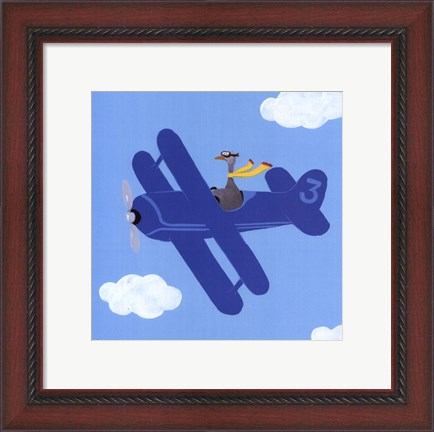 Framed In The Clouds II Print