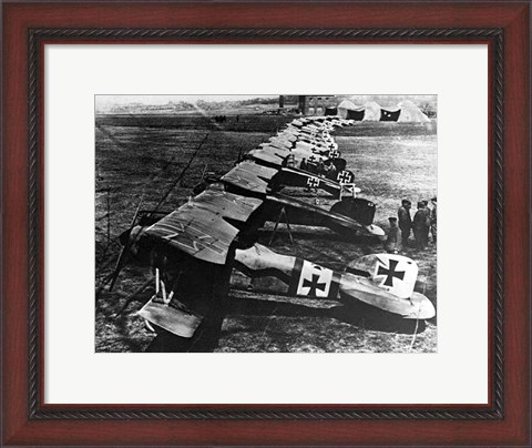 Framed Albatos D.III  Squadron Print