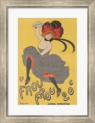 Framed Frou Frou Print
