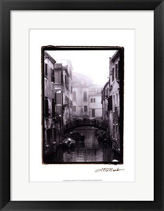 Framed Waterways of Venice II Print