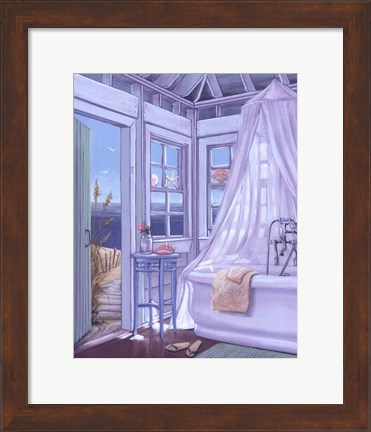 Framed Coastal Breeze I Print