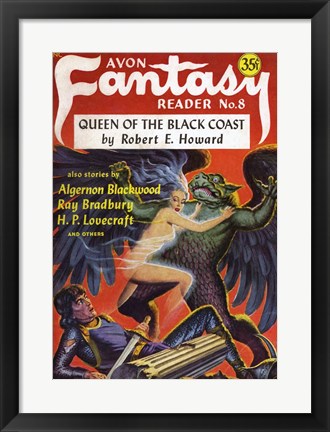 Framed Avon Fantasy Reader 1948 Cover Print
