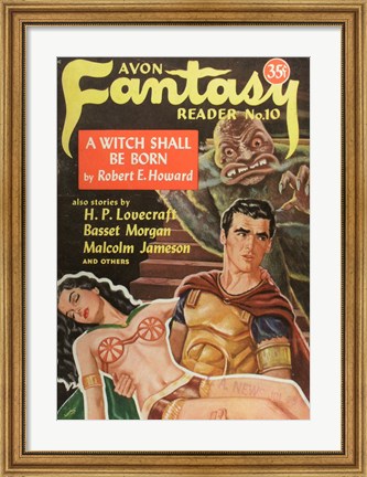 Framed Avon Fantasy Reader 10 Print